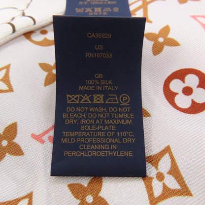 Louis Vuitton Silk Brown Scarves
