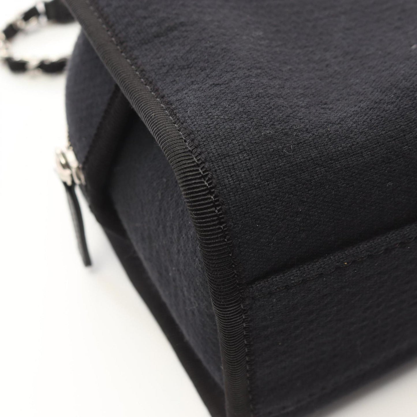 Chanel Canvas Black Shoulder Bags