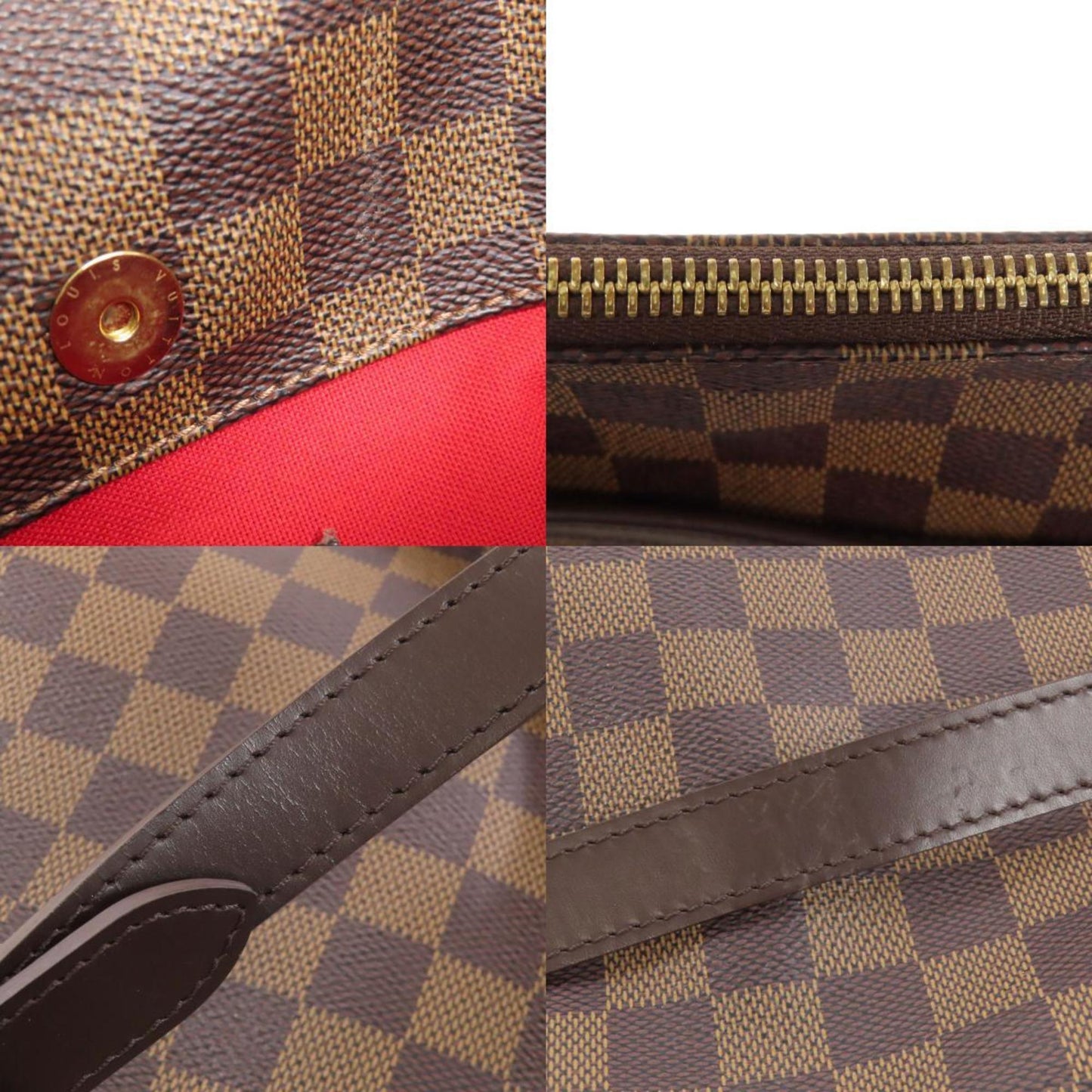 Louis Vuitton Monogram Canvas Brown Shoulder Bags