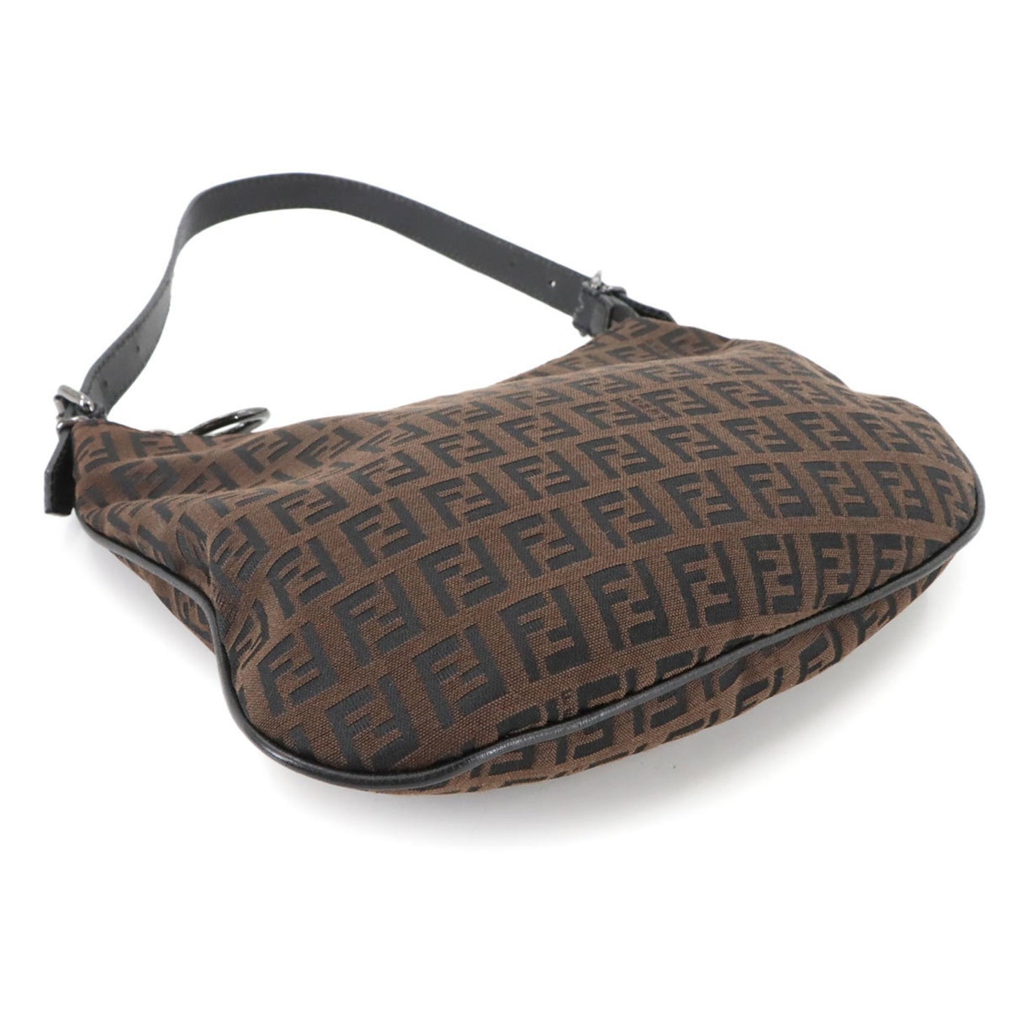 Fendi Canvas Black Shoulder Bags