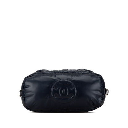 Chanel Nylon Blue Handbags