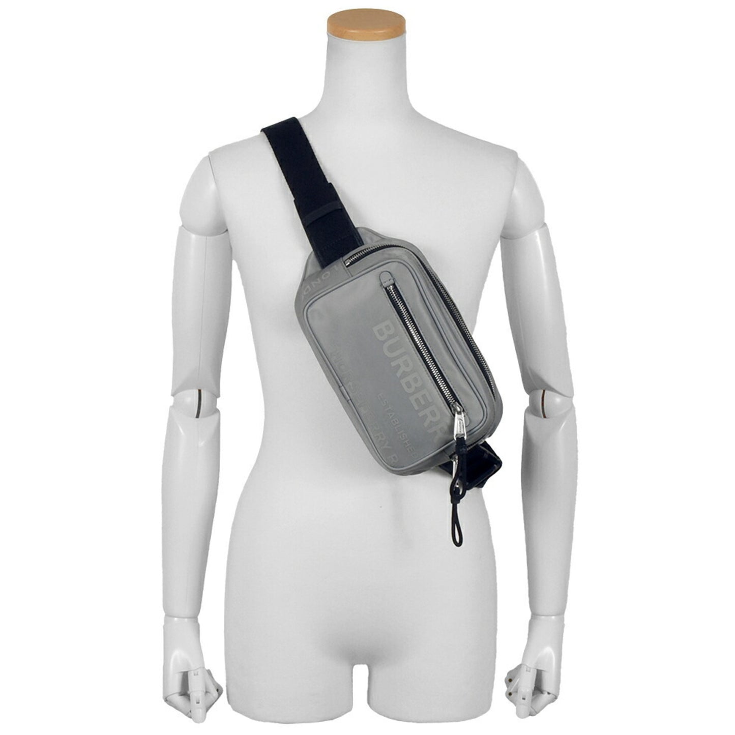 Burberry Nylon Gray Crossbody Bags