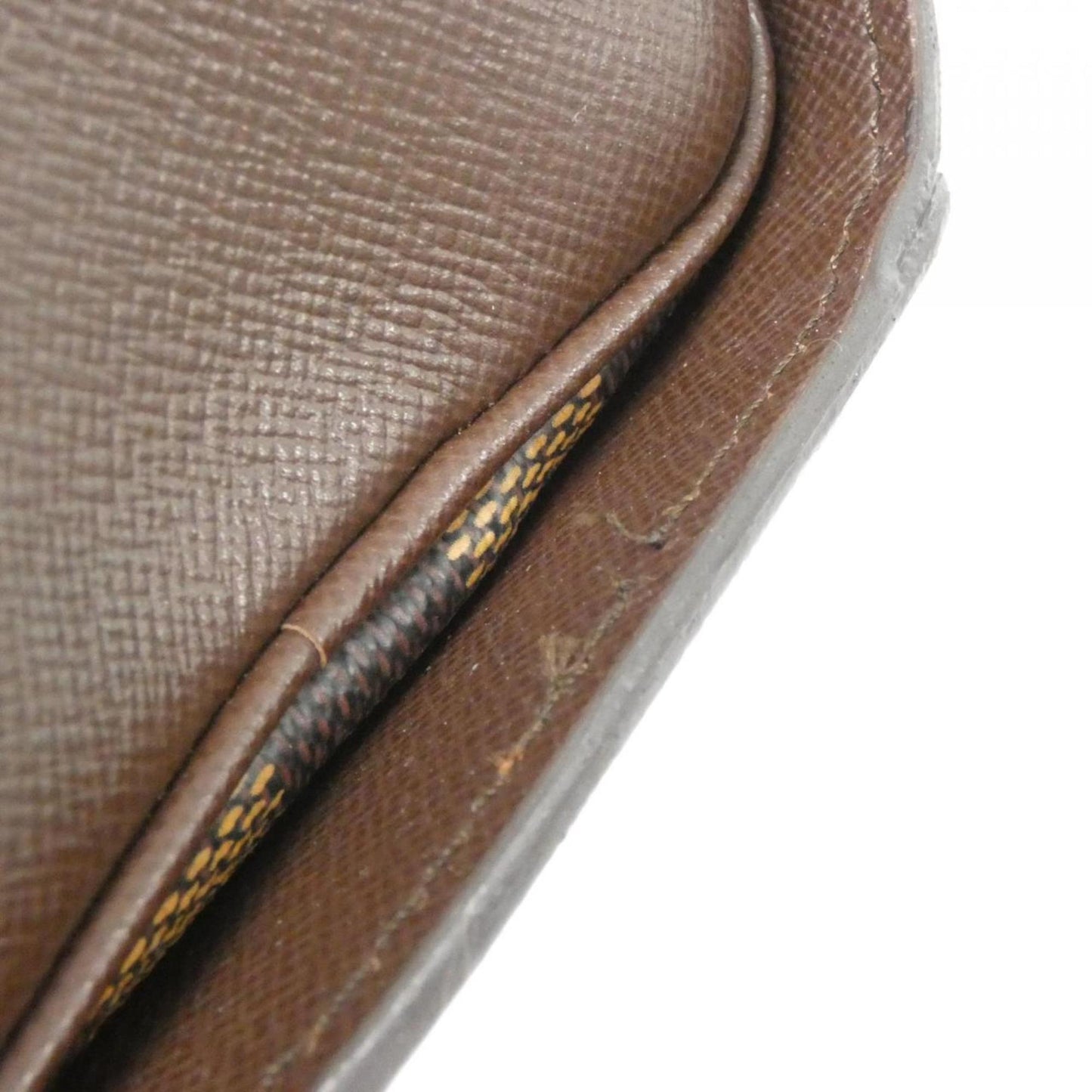 Louis Vuitton Coated Canvas Brown Handbags