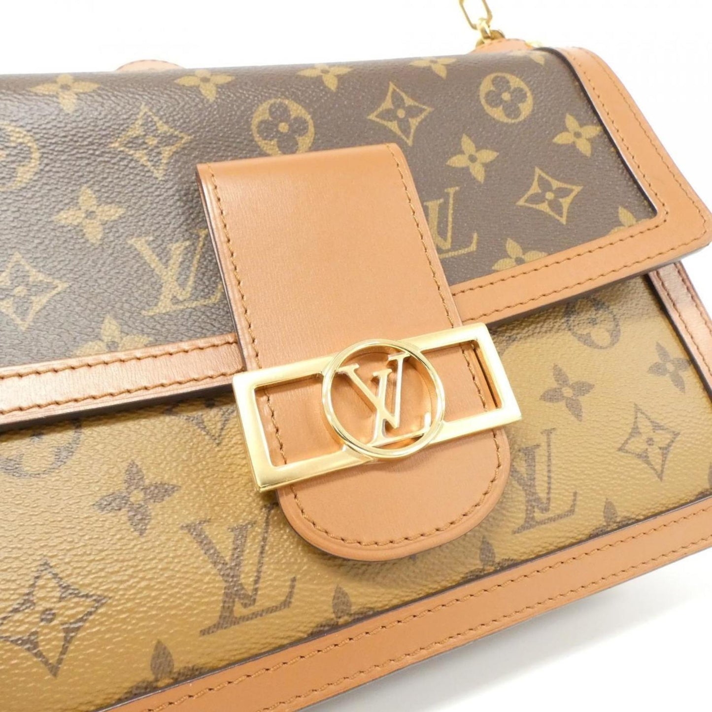 Louis Vuitton Coated Canvas Brown Shoulder Bags