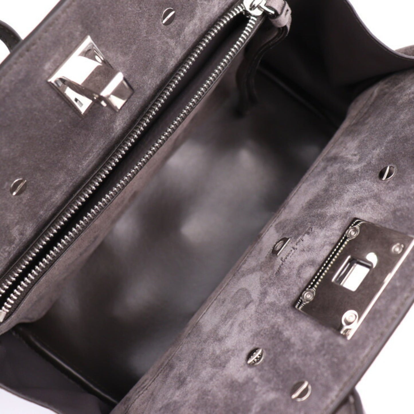 Salvatore Ferragamo Other Leather Gray Handbags