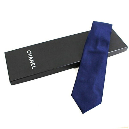 Chanel Silk Blue Ties