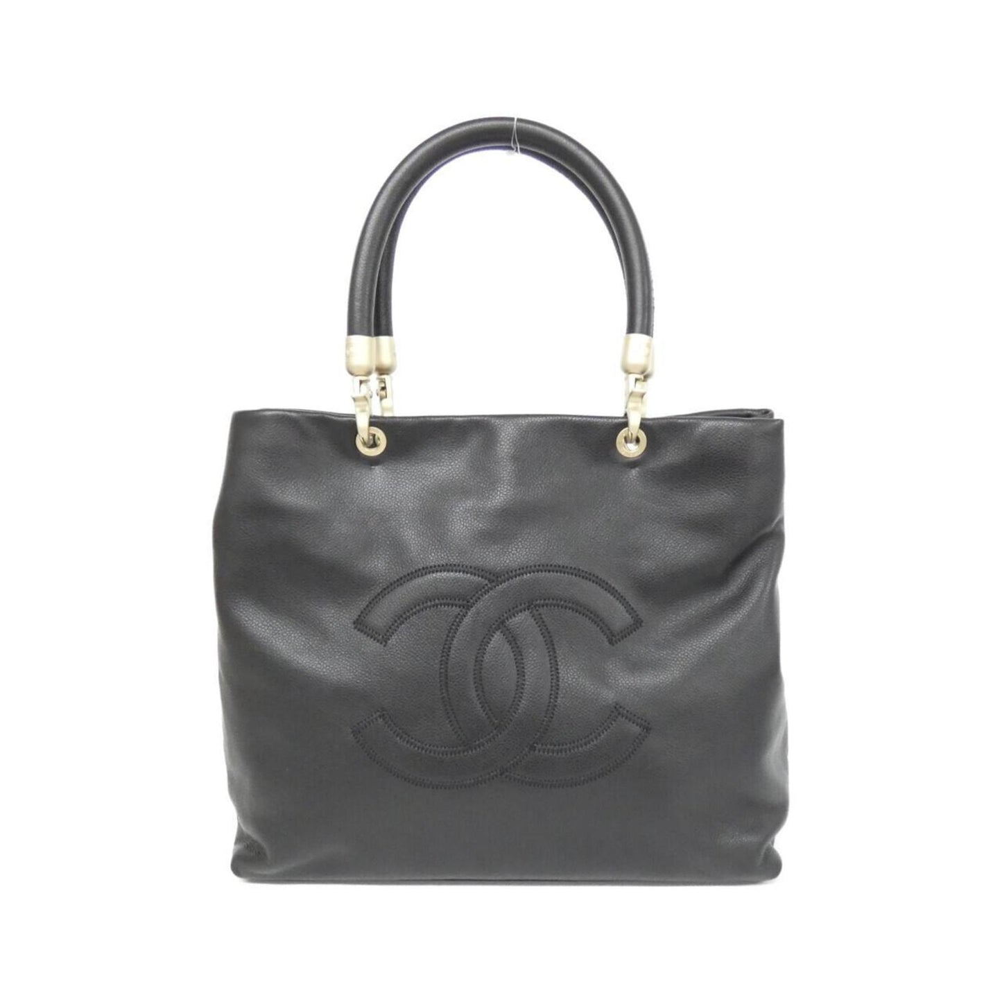 Chanel Calfskin Black Handbags