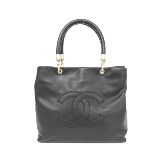 Chanel Calfskin Black Handbags