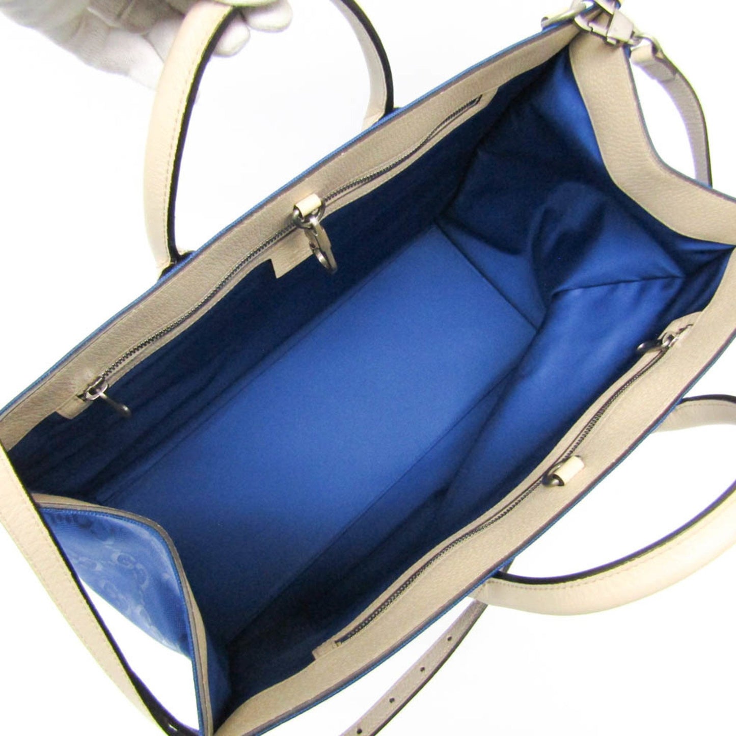 Gucci Nylon Blue Handbags
