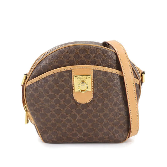 Celine Pvc Brown Shoulder Bags