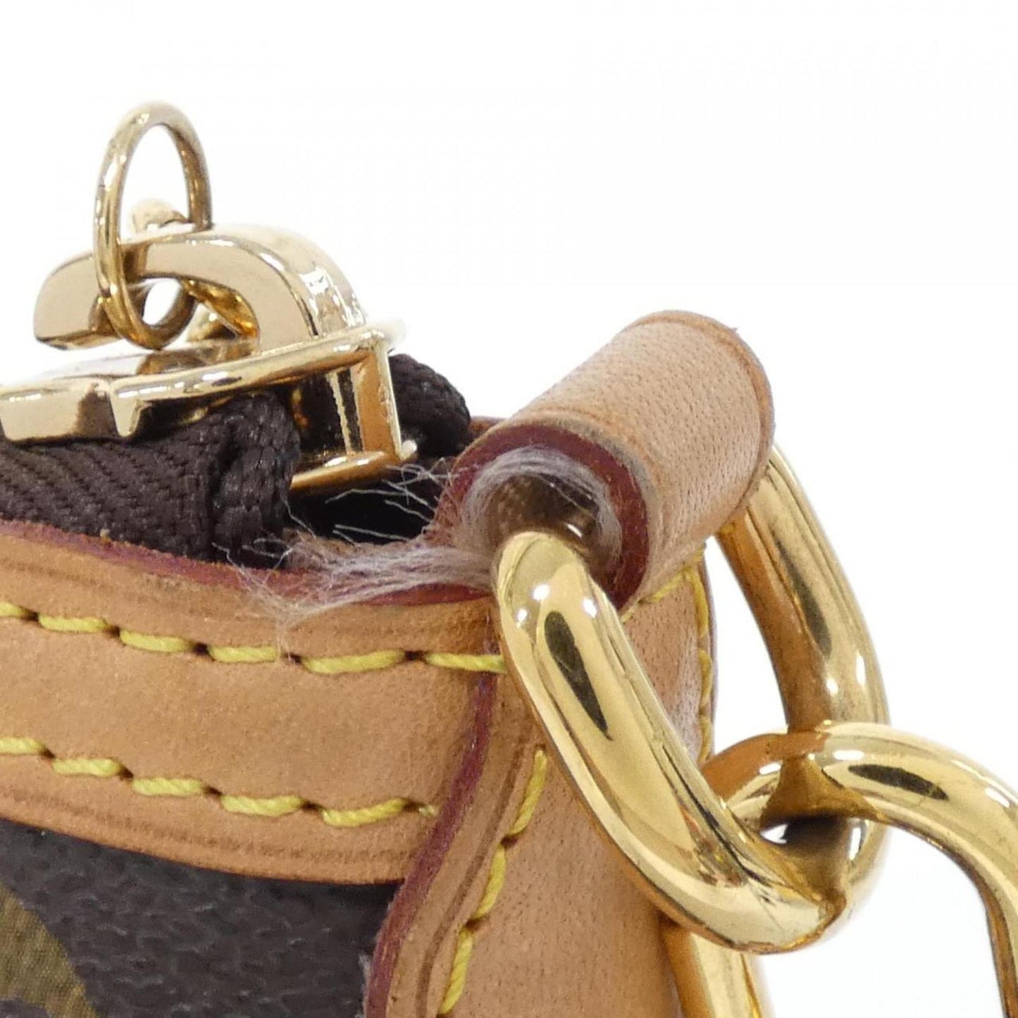 Louis Vuitton Coated Canvas Brown Handbags