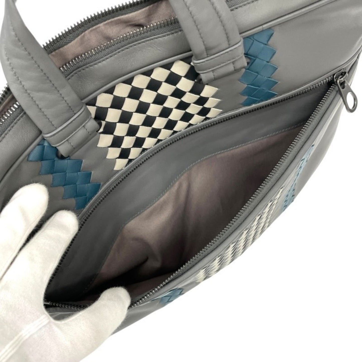 Bottega Veneta Others Gray Briefcases