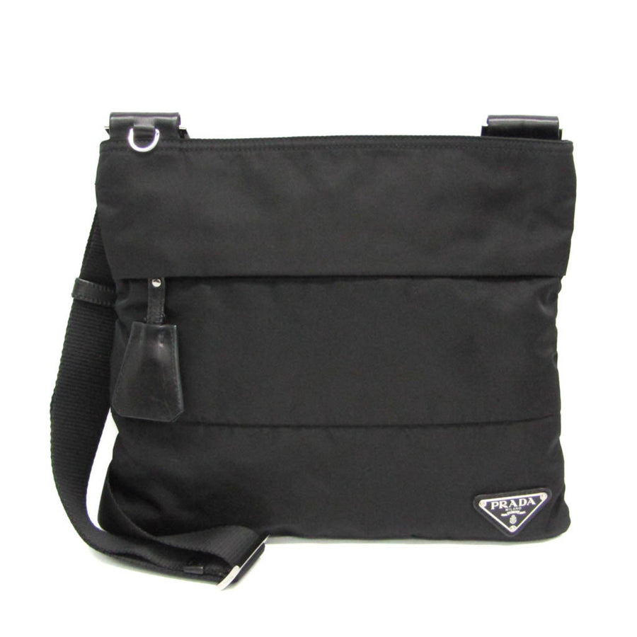 Prada Nylon Black Shoulder Bags