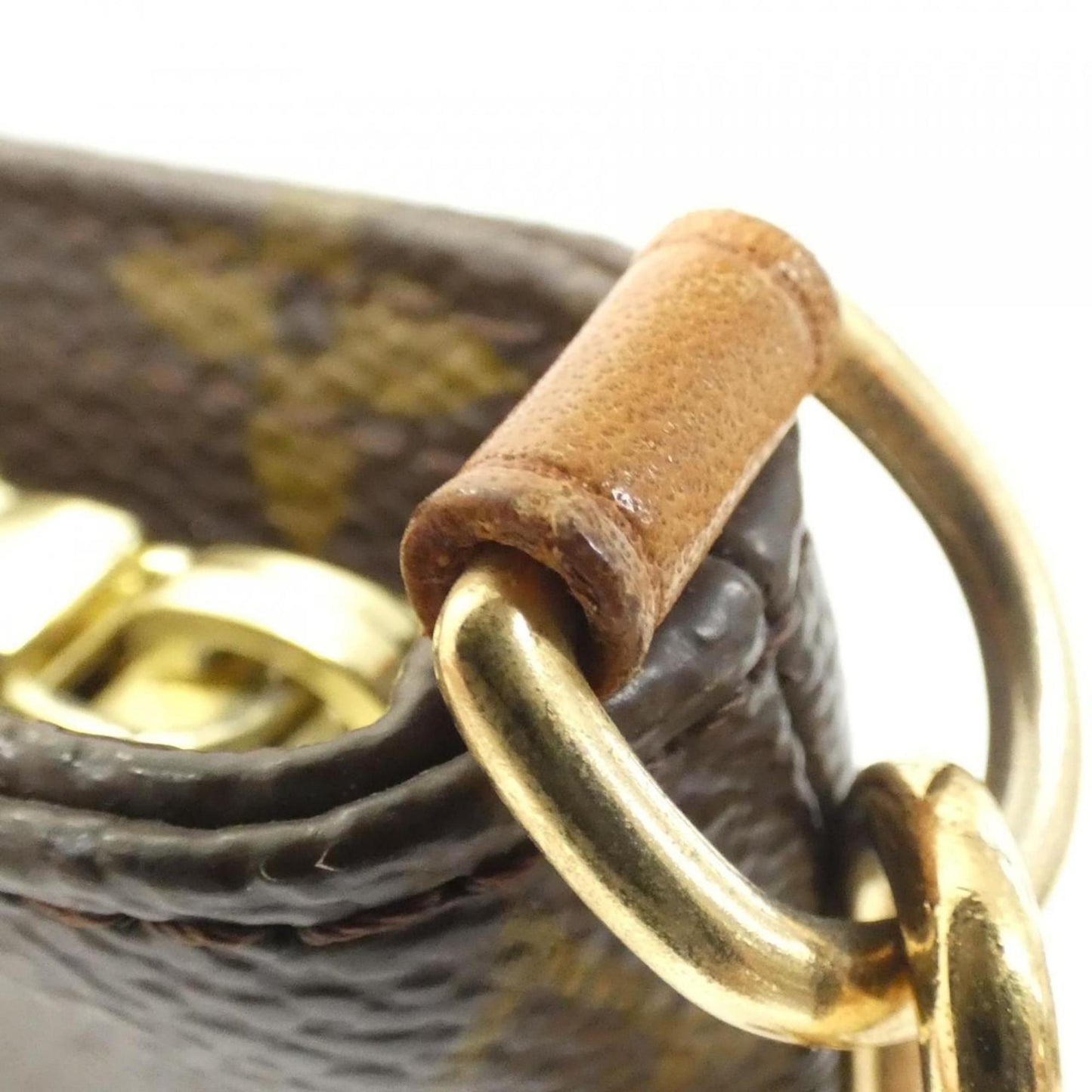 Louis Vuitton Coated Canvas Brown Handbags
