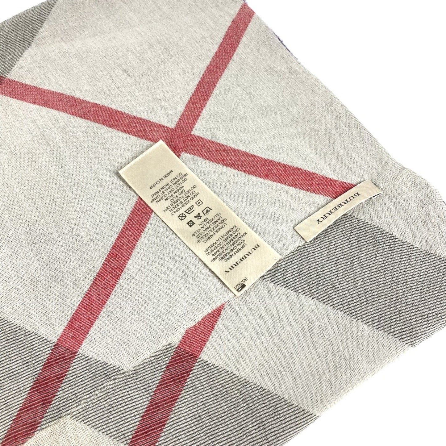 Burberry Wool Purple Scarves