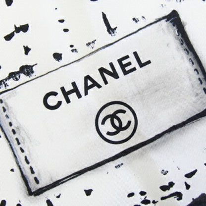 Chanel Silk Black Scarves