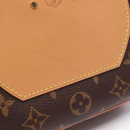 Louis Vuitton Coated Canvas Brown Shoulder Bags