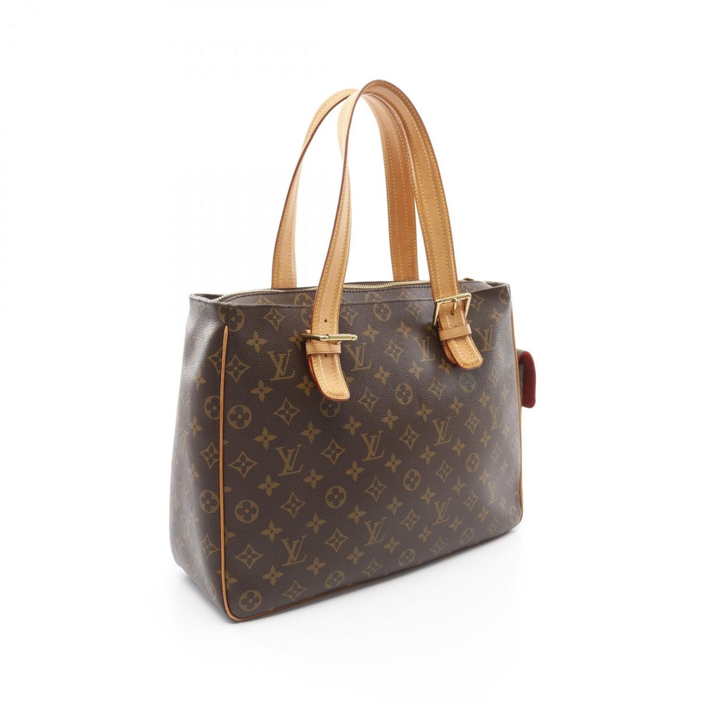 Louis Vuitton Coated Canvas Brown Handbags