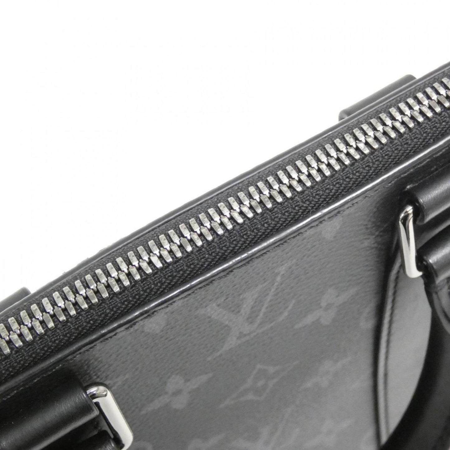 Louis Vuitton Coated Canvas Black Handbags
