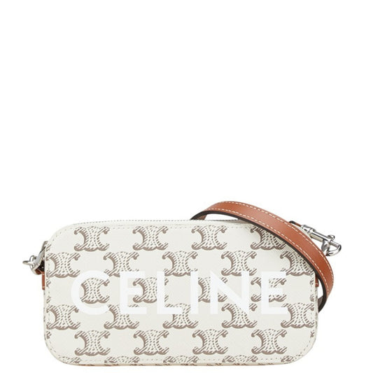 Celine Pvc Brown Shoulder Bags