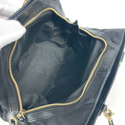 Bvlgari Canvas Black Handbags