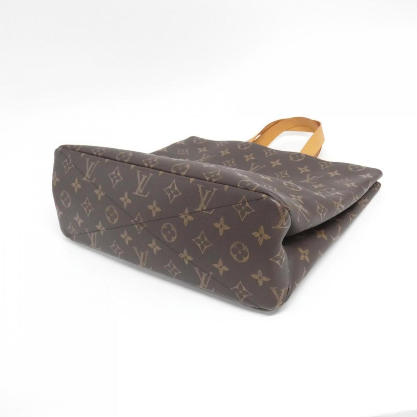 Louis Vuitton Coated Canvas Brown Handbags