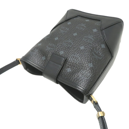 Mcm Pvc Black Shoulder Bags