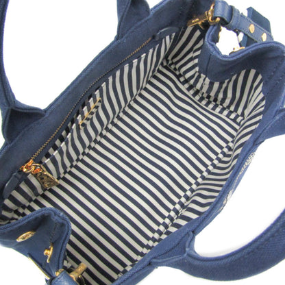 Prada Canvas Blue Shoulder Bags