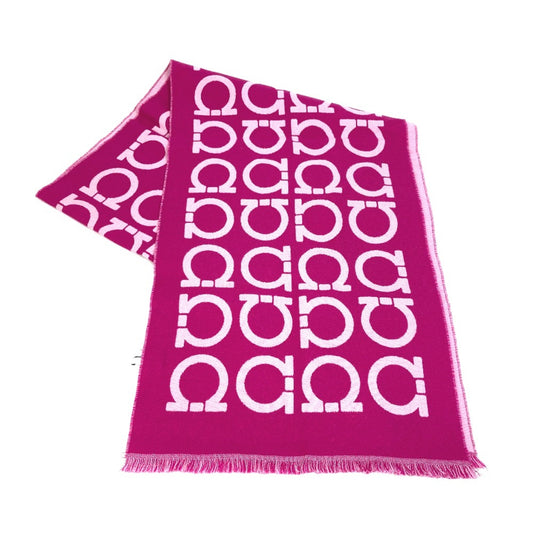Salvatore Ferragamo Wool Pink Scarves