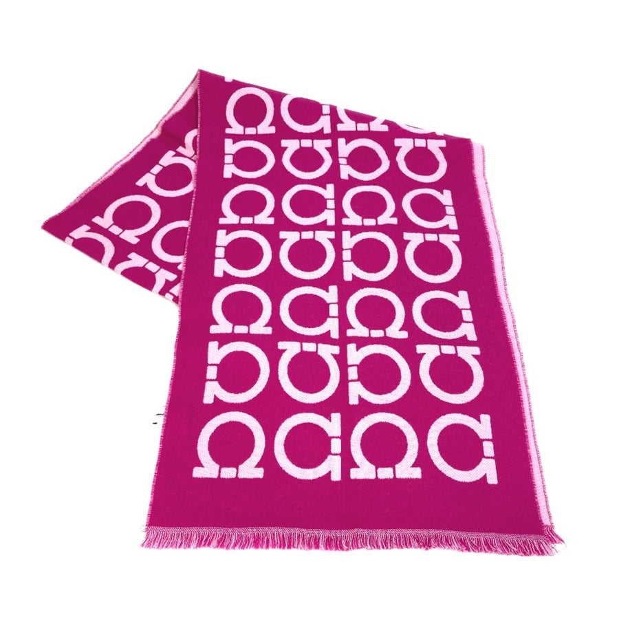 Salvatore Ferragamo Wool Pink Scarves