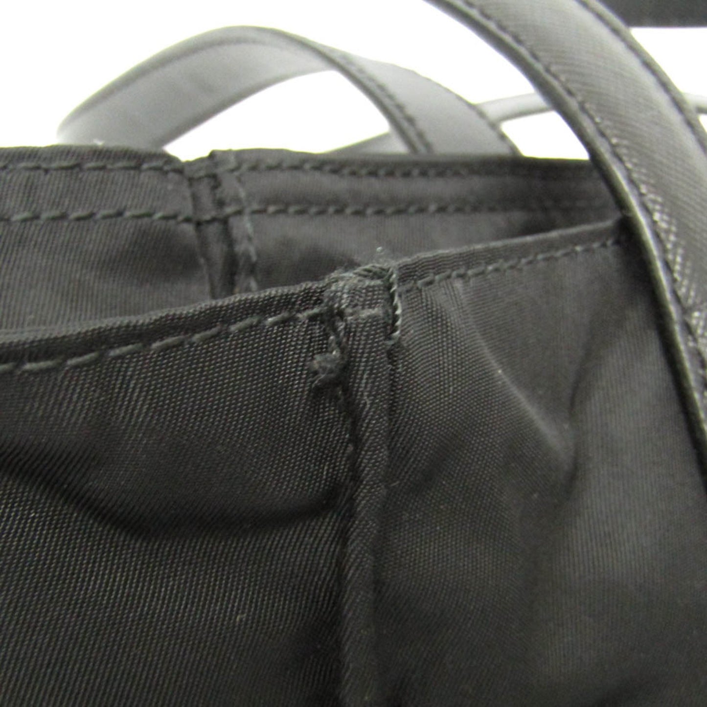 Prada Nylon Black Handbags
