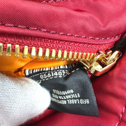 Fendi Nylon Red Shoulder Bags