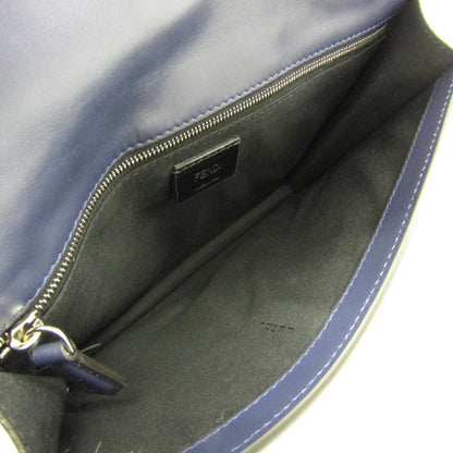 Fendi Canvas Blue Shoulder Bags