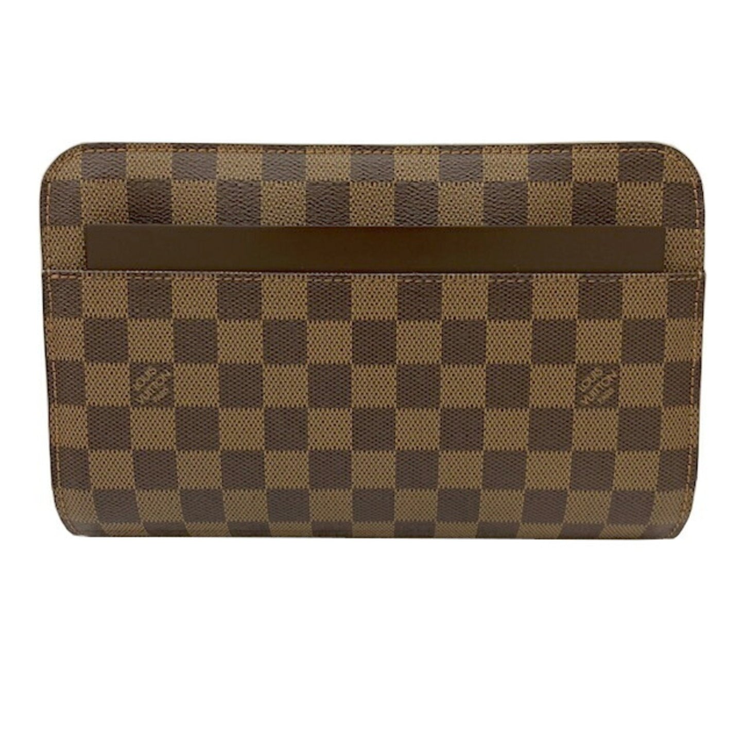 Louis Vuitton Monogram Canvas Brown Clutch Bags