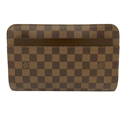 Louis Vuitton Monogram Canvas Brown Clutch Bags