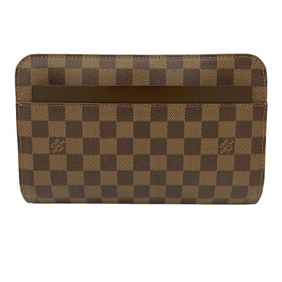 Louis Vuitton Monogram Canvas Brown Clutch Bags