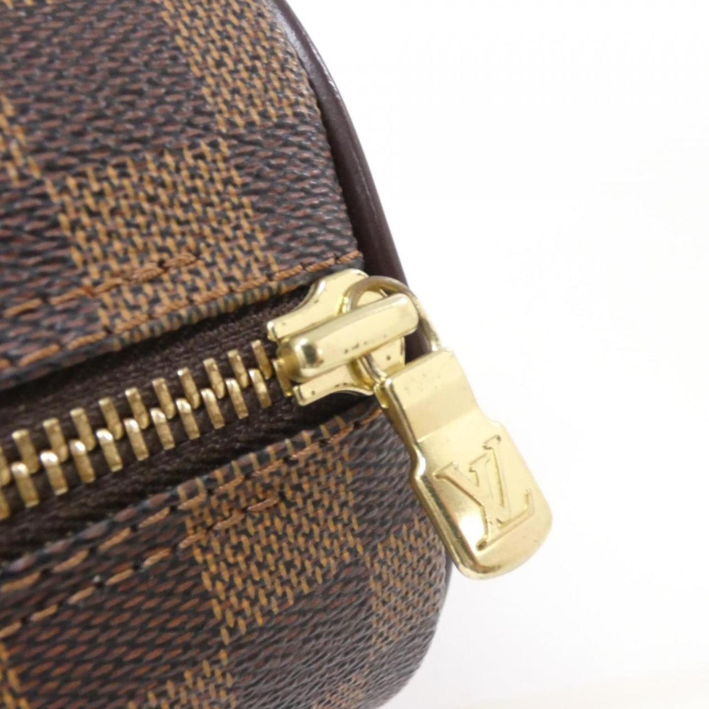 Louis Vuitton Coated Canvas Brown Handbags