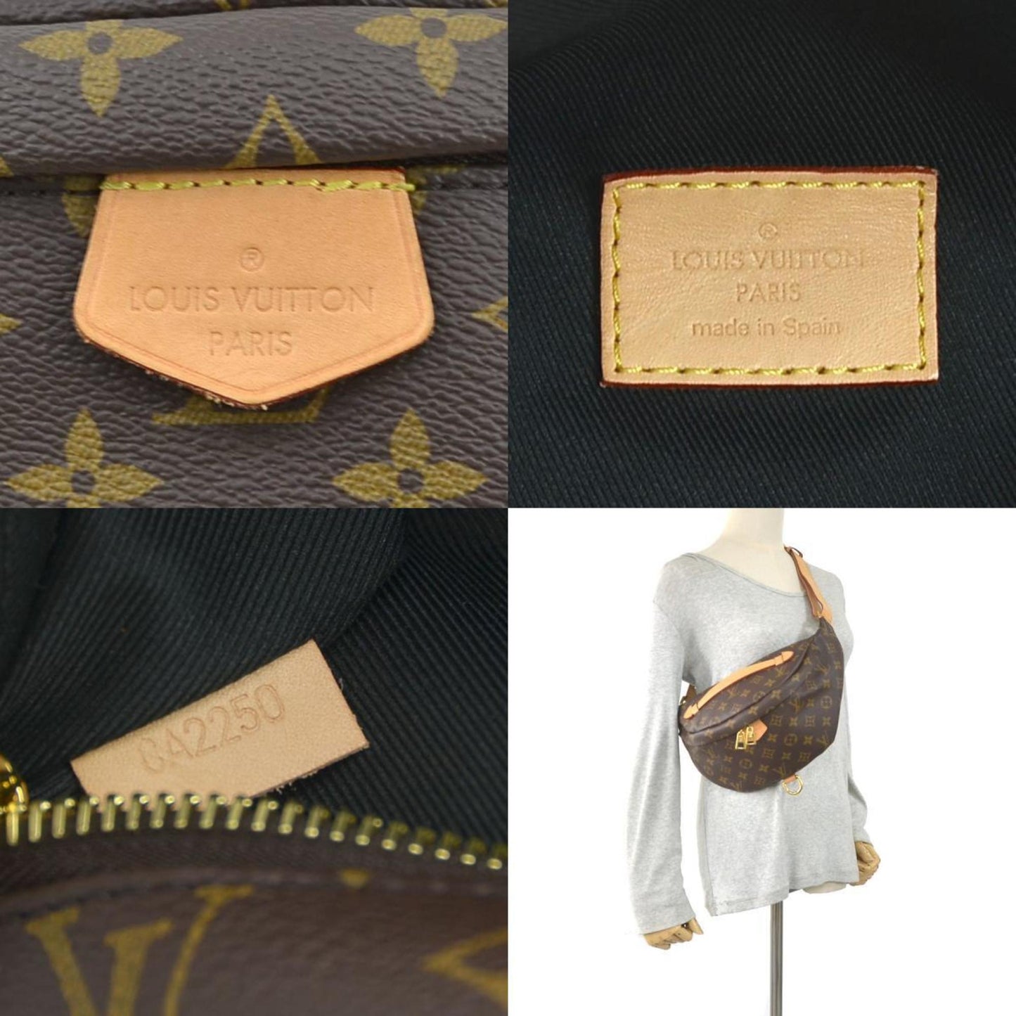 Louis Vuitton Monogram Canvas Brown Crossbody Bags