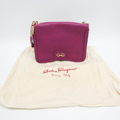 Salvatore Ferragamo Others Purple Shoulder Bags