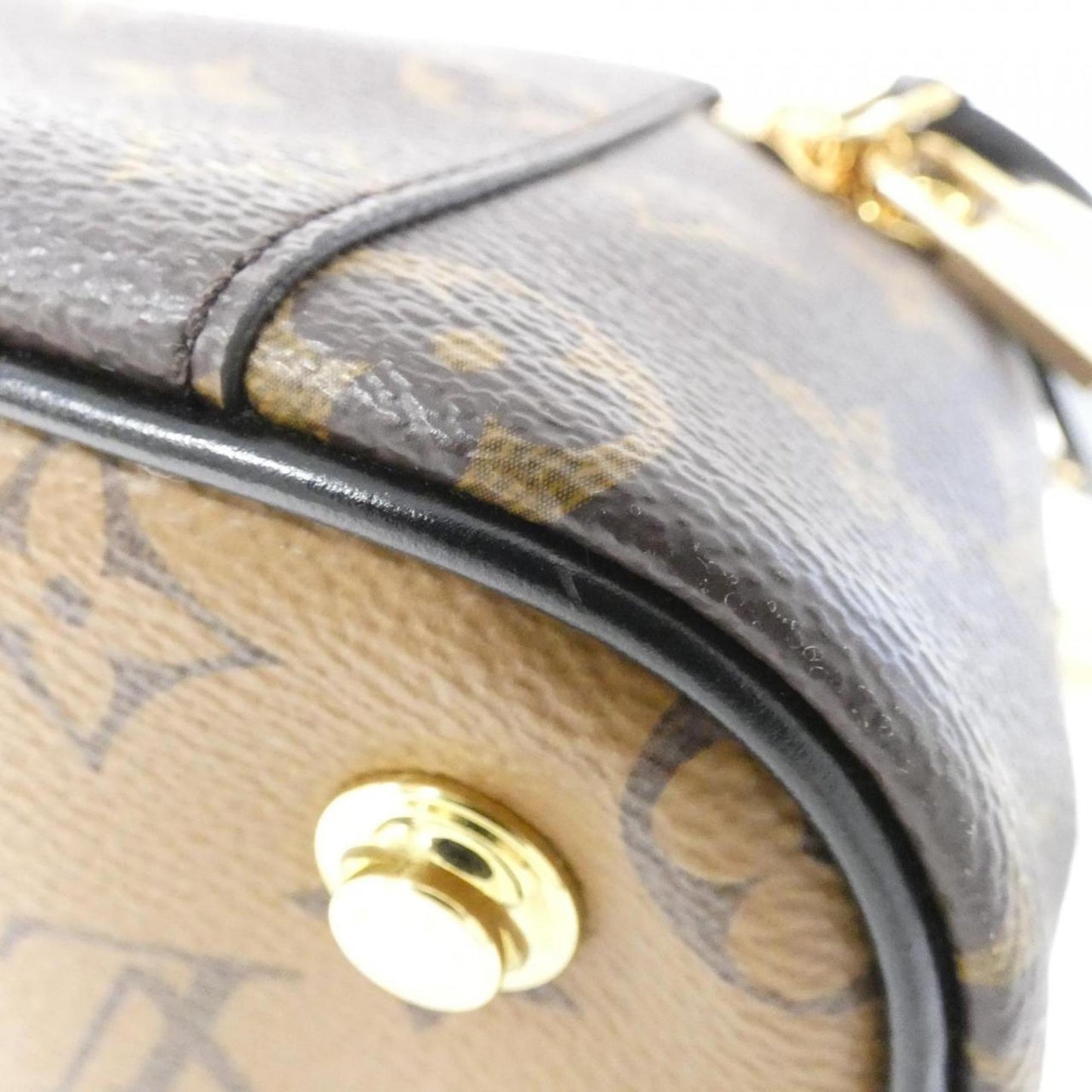Louis Vuitton Coated Canvas Brown Handbags
