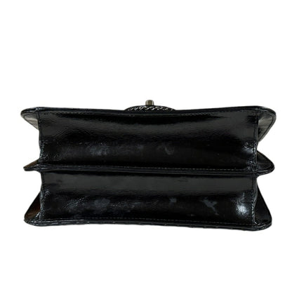 Chanel Patent Black Shoulder Bags