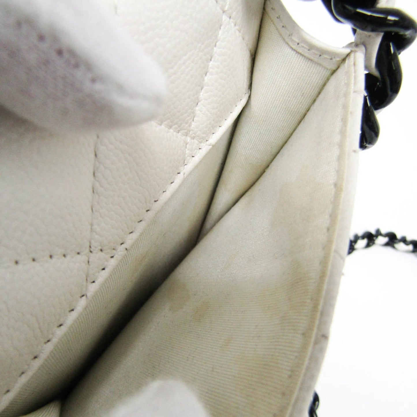 Chanel Calfskin Black Shoulder Bags