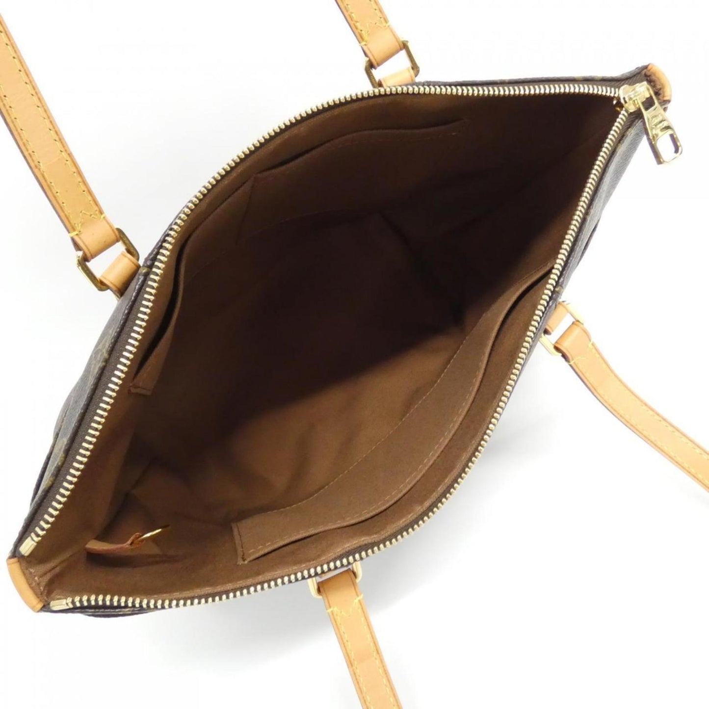 Louis Vuitton Coated Canvas Brown Handbags