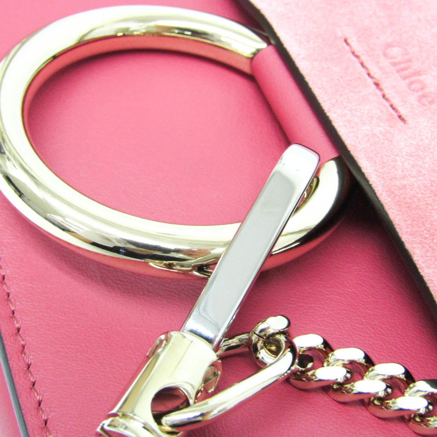 Chloé Other Leather Pink Shoulder Bags