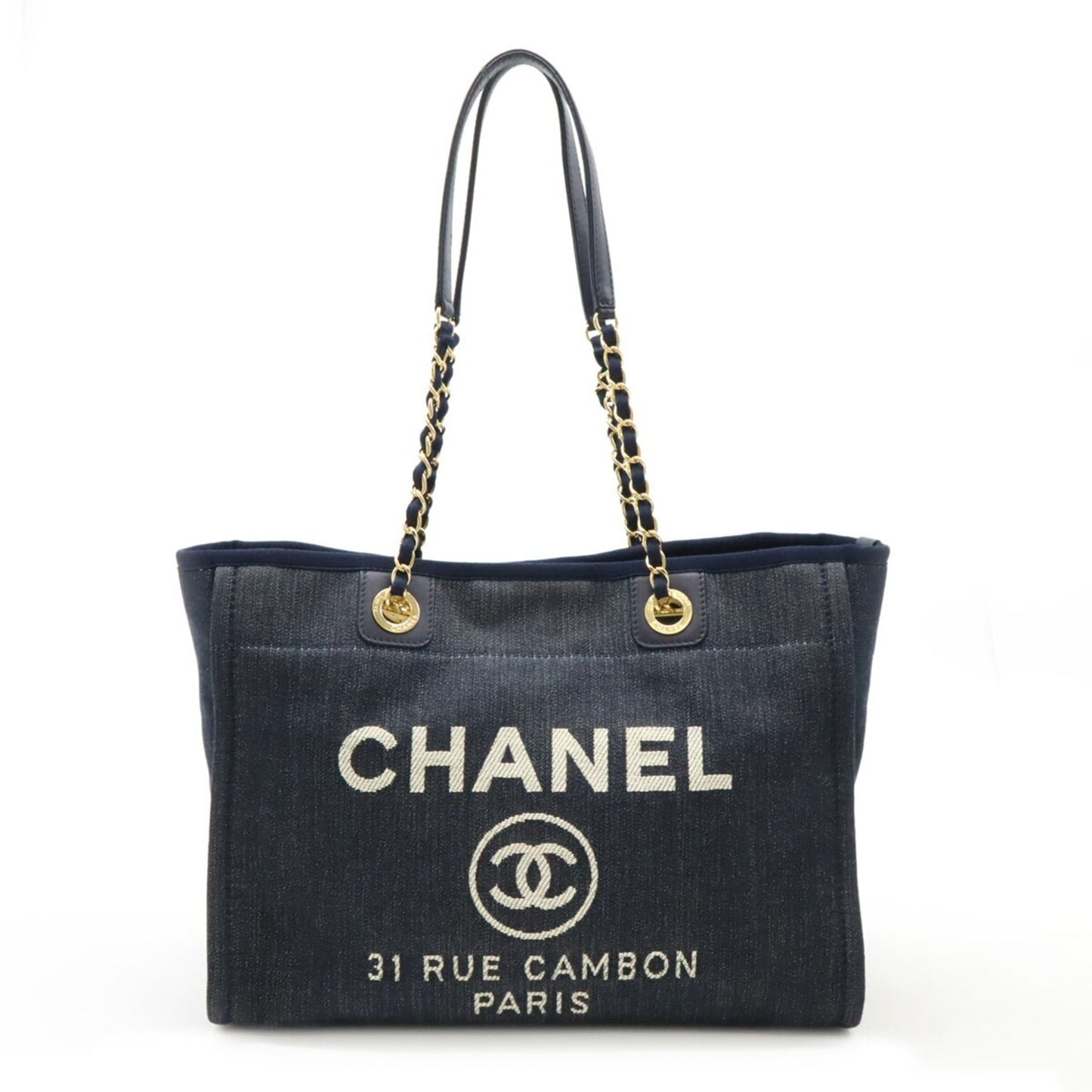 Chanel Denim Blue Shoulder Bags