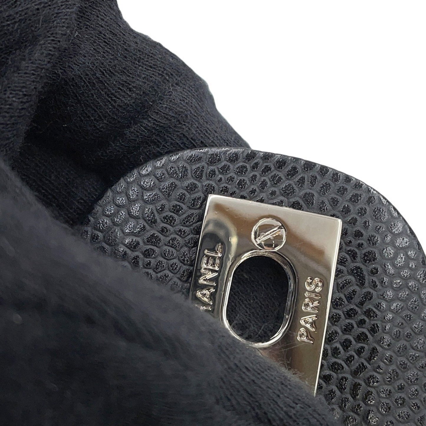 Chanel Calfskin Black Handbags