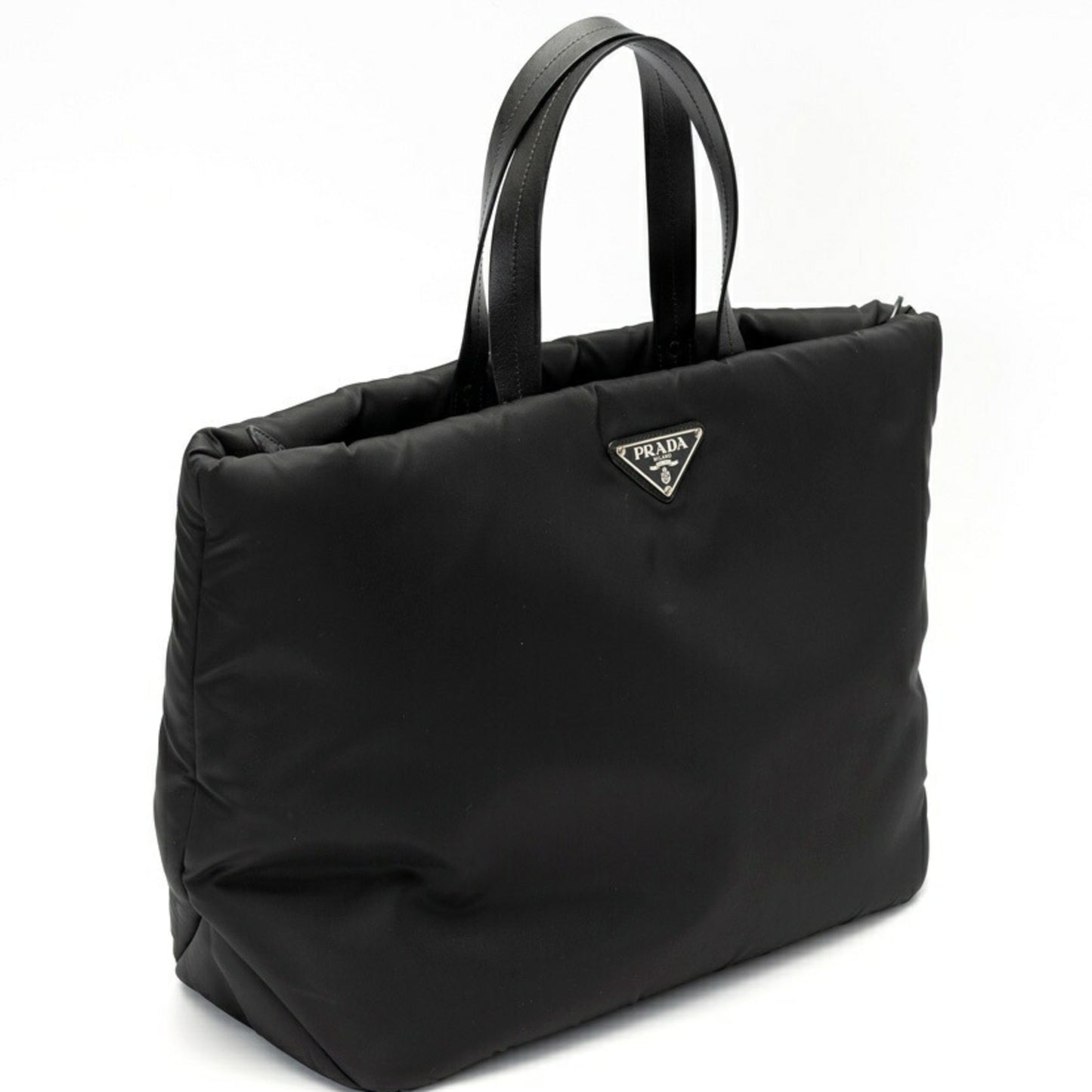 Prada Nylon Black Tote Bags