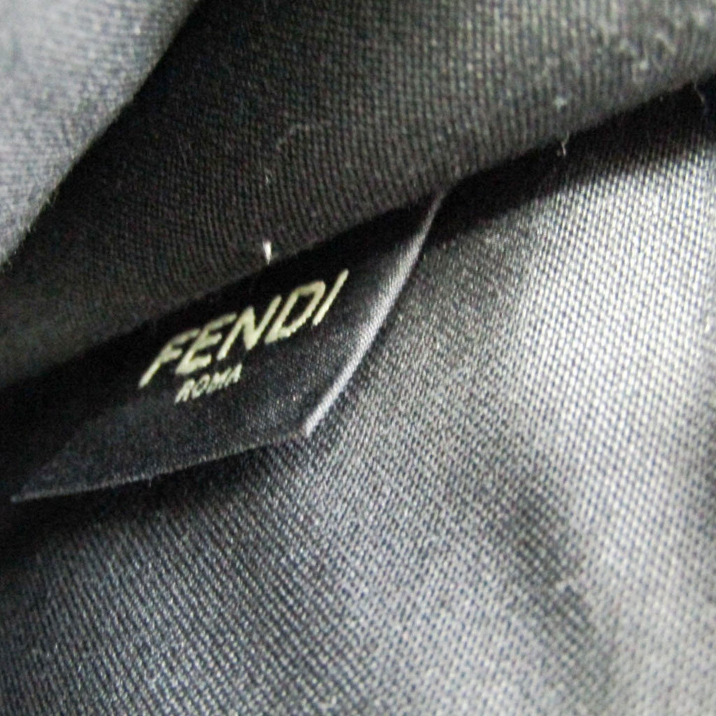 Fendi Canvas Blue Shoulder Bags
