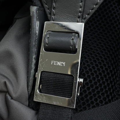 Fendi Nylon Gray Backpacks