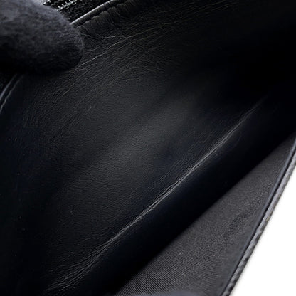 Chanel Calfskin Black Shoulder Bags